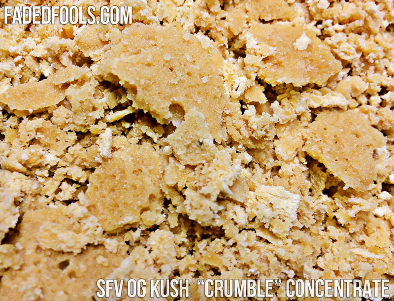 SFV OG KUSH BUDDER EARWAX MEDICAL MARIJUANA CONCENTRATE